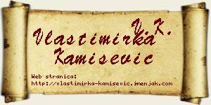 Vlastimirka Kamišević vizit kartica